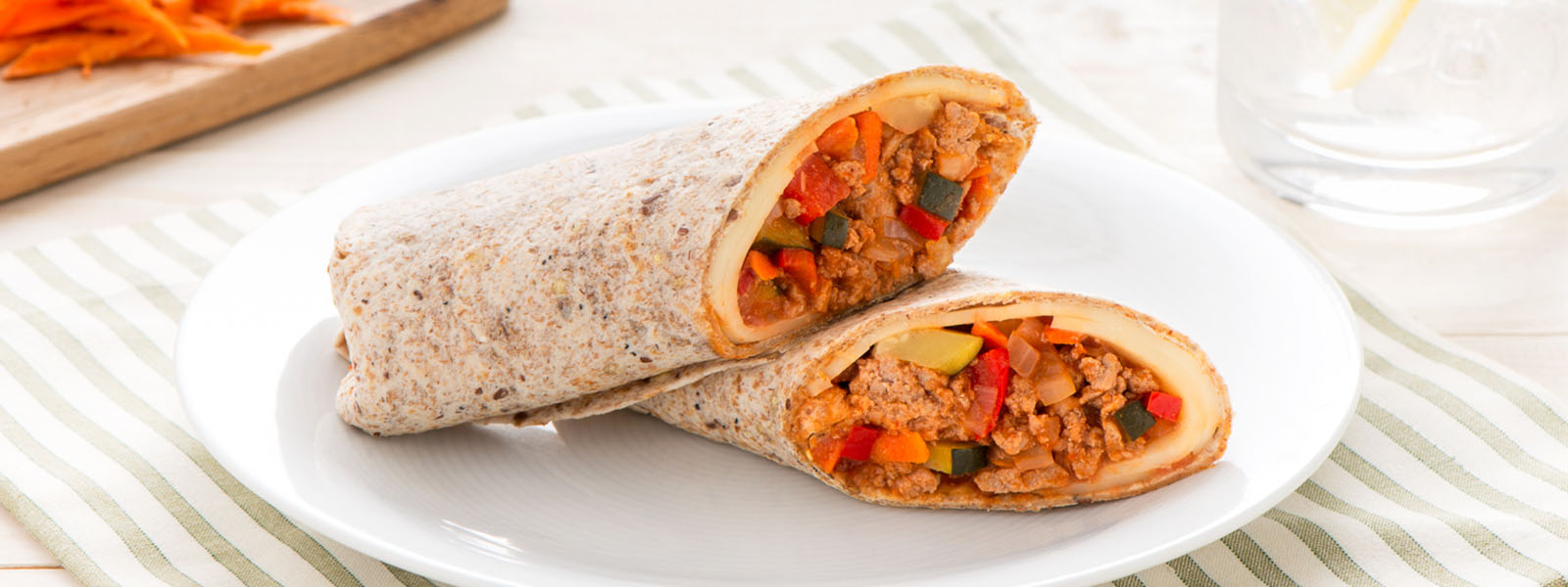 Turkey and Cheese Sloppy Joe Tortillas Dempster's